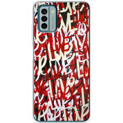 Чехол BoxFace Nokia G22 Love Graffiti