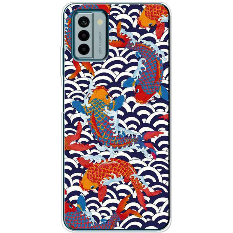 Чехол BoxFace Nokia G22 Koi Fish