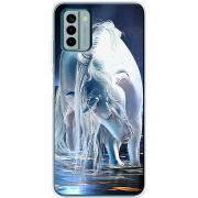 Чехол BoxFace Nokia G22 White Horse