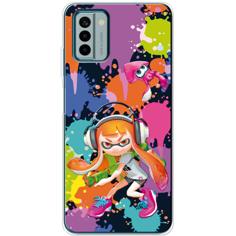 Чехол BoxFace Nokia G22 Splatoon Inklings