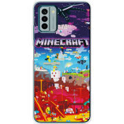 Чехол BoxFace Nokia G22 Minecraft World Beyond