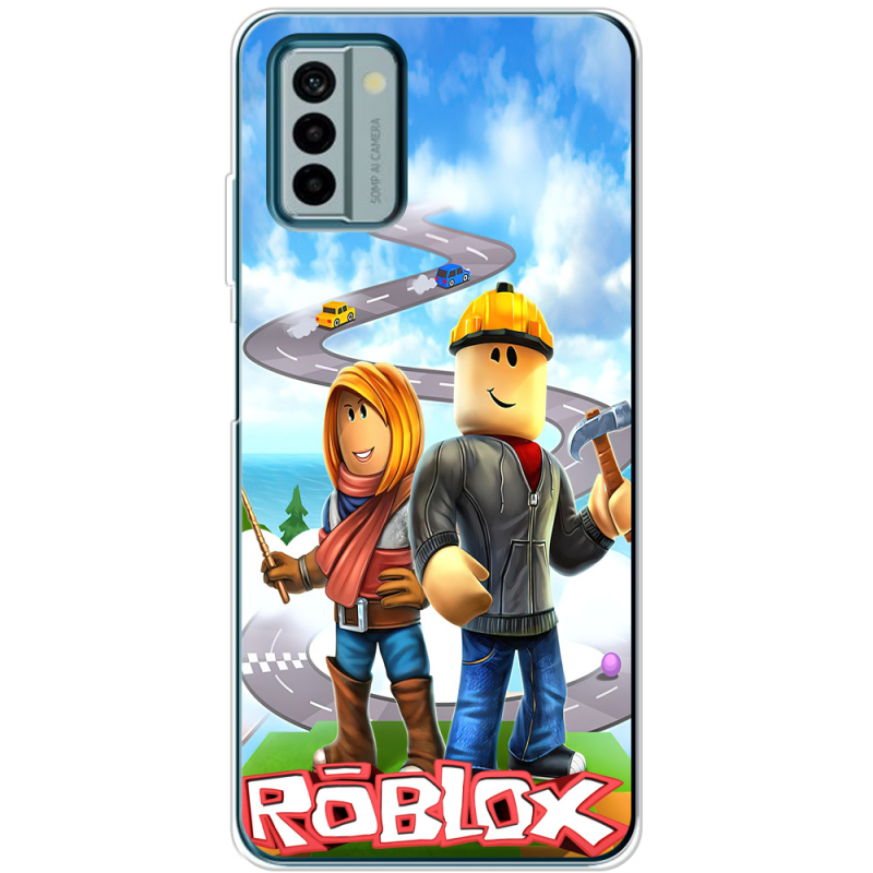 Чехол BoxFace Nokia G22 Roblox Білдерман