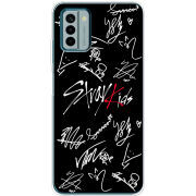 Чехол BoxFace Nokia G22 Stray Kids автограф