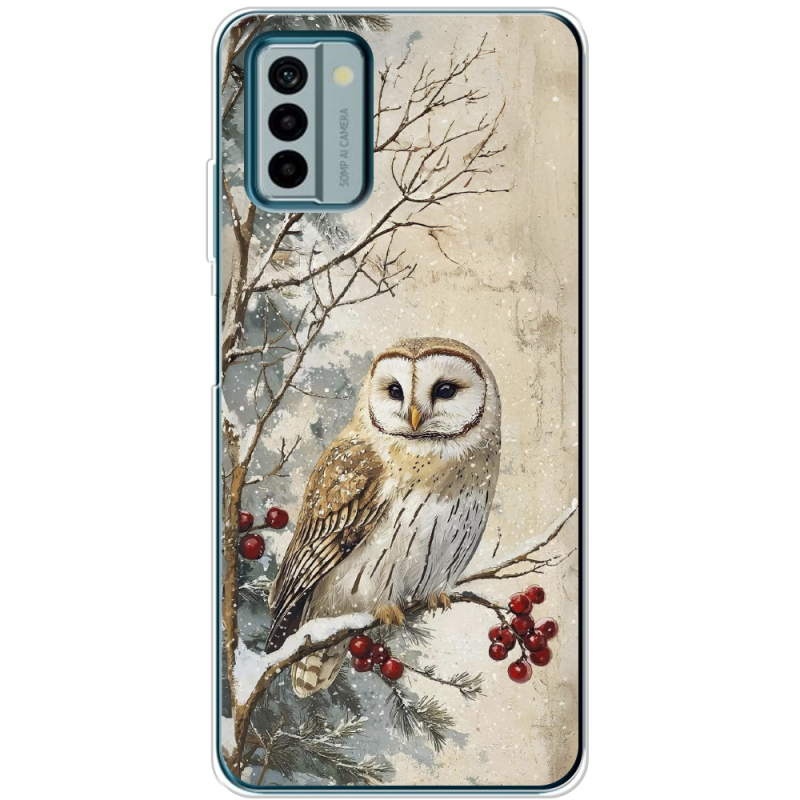 Чехол BoxFace Nokia G22 Christmas Owl
