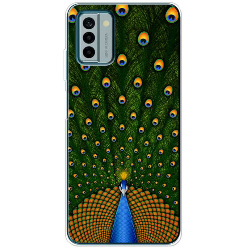 Чехол BoxFace Nokia G22 Peacocks Tail