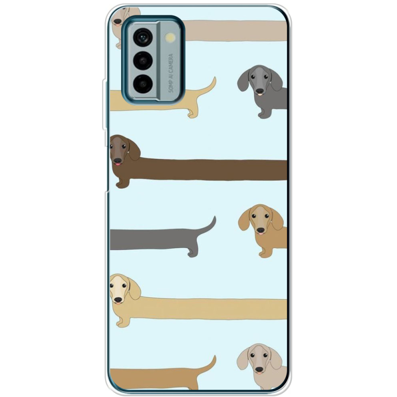 Чехол BoxFace Nokia G22 Dachshund