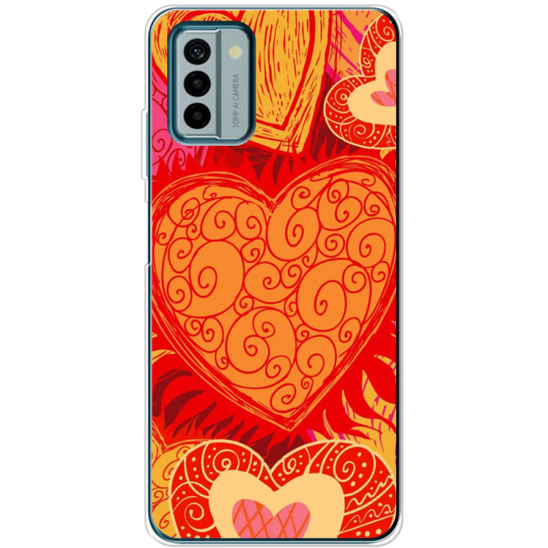 Чехол BoxFace Nokia G22 Warm Hearts