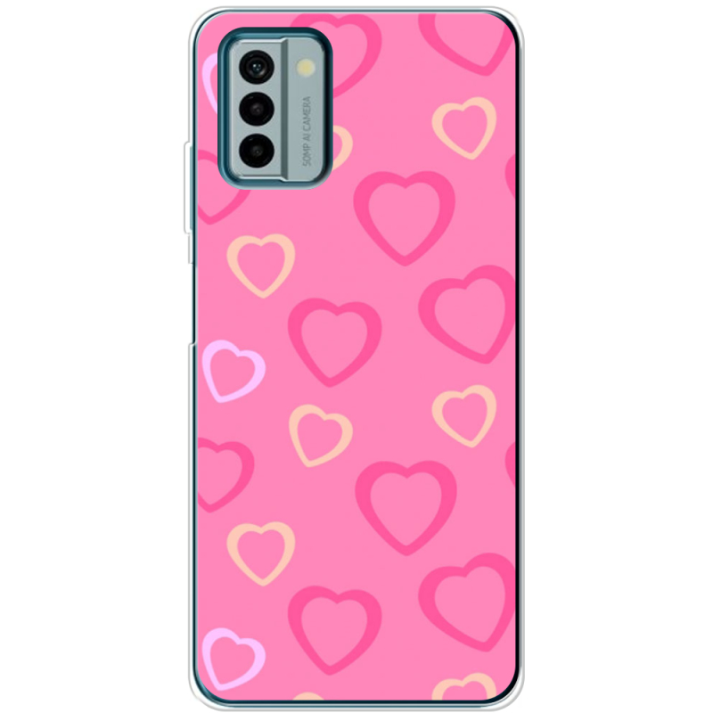 Чехол BoxFace Nokia G22 Sugar Hearts