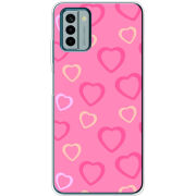 Чехол BoxFace Nokia G22 Sugar Hearts