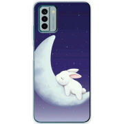 Чехол BoxFace Nokia G22 Moon Bunny