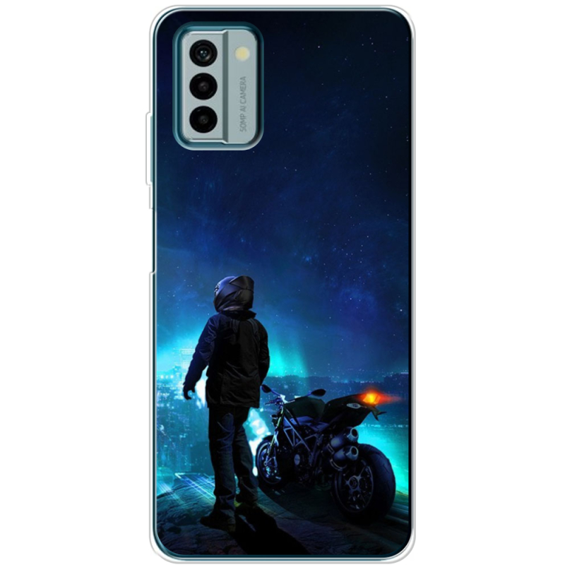 Чехол BoxFace Nokia G22 Motorcyclist