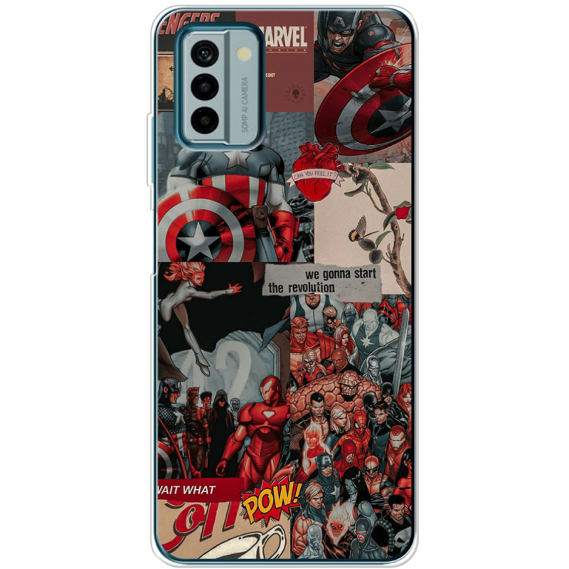 Чехол BoxFace Nokia G22 Marvel Avengers