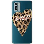 Прозрачный чехол BoxFace Nokia G22 Wild Love