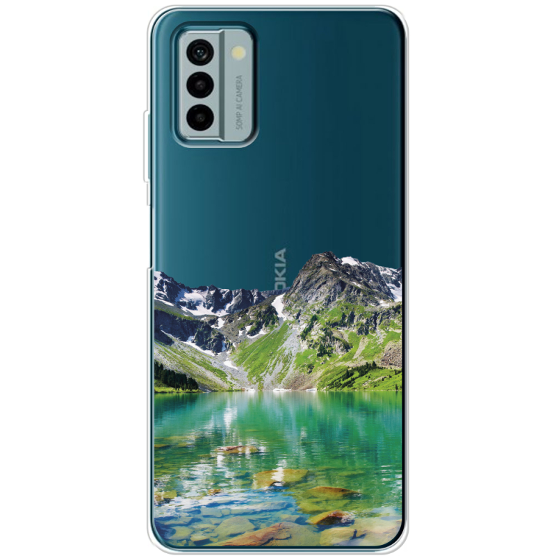 Прозрачный чехол BoxFace Nokia G22 Green Mountain