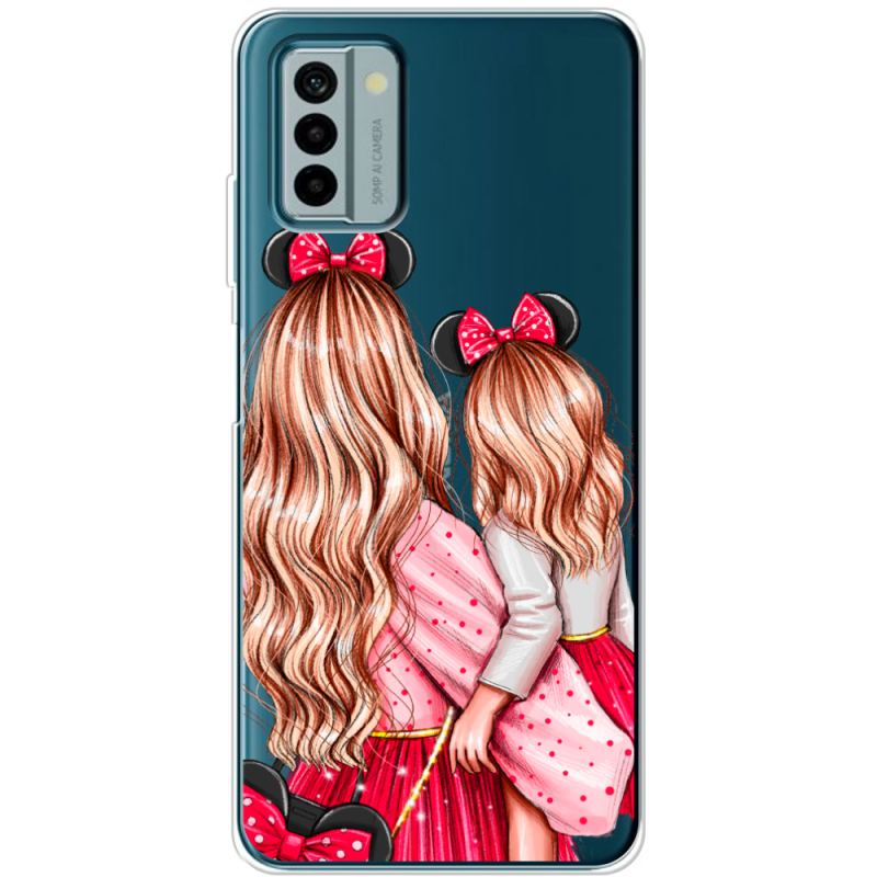 Прозрачный чехол BoxFace Nokia G22 Mouse Girls