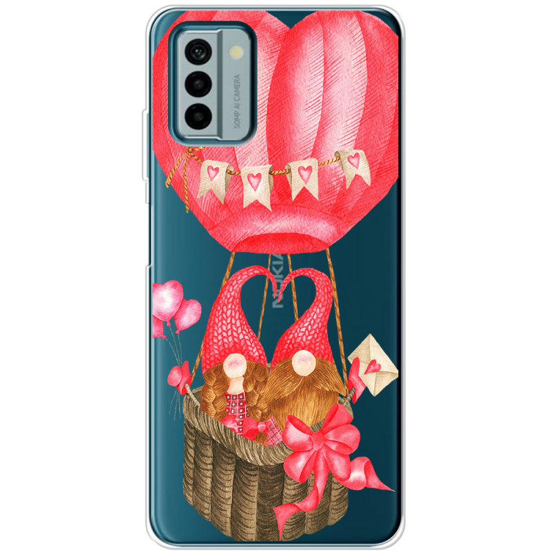 Прозрачный чехол BoxFace Nokia G22 Valentine Dwarfs