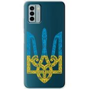 Прозрачный чехол BoxFace Nokia G22 Gold Trident