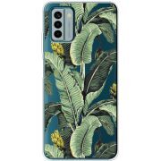 Прозрачный чехол BoxFace Nokia G22 Banana Leaves