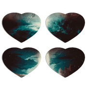 Магнитные фотопазлы Сердце 50 на 50 набор 4 штуки 