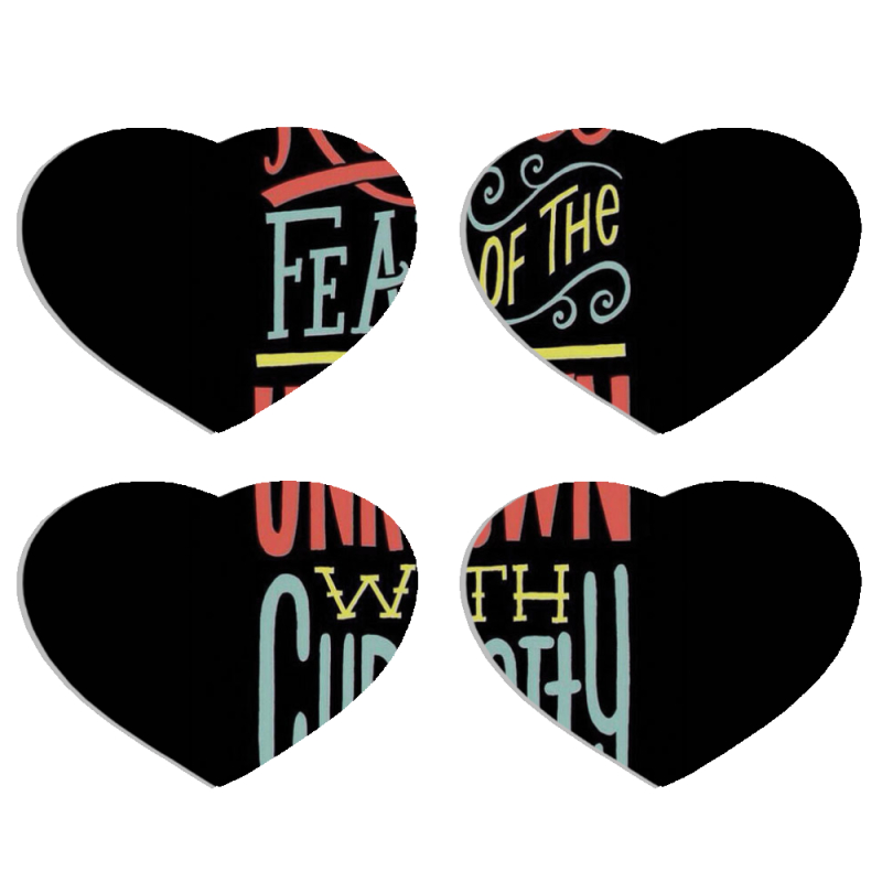 Магнитные фотопазлы Сердце 50 на 50 набор 4 штуки 