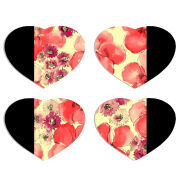 Магнитные фотопазлы Сердце 50 на 50 набор 4 штуки 