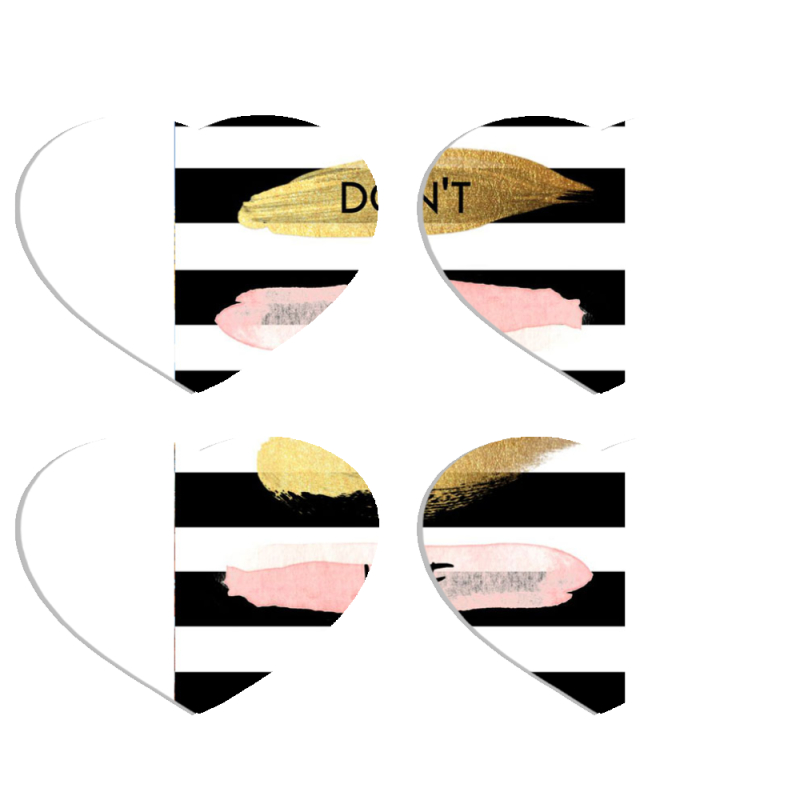 Магнитные фотопазлы Сердце 50 на 50 набор 4 штуки Dont Kill My Vibe