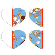 Магнитные фотопазлы Сердце 50 на 50 набор 4 штуки 