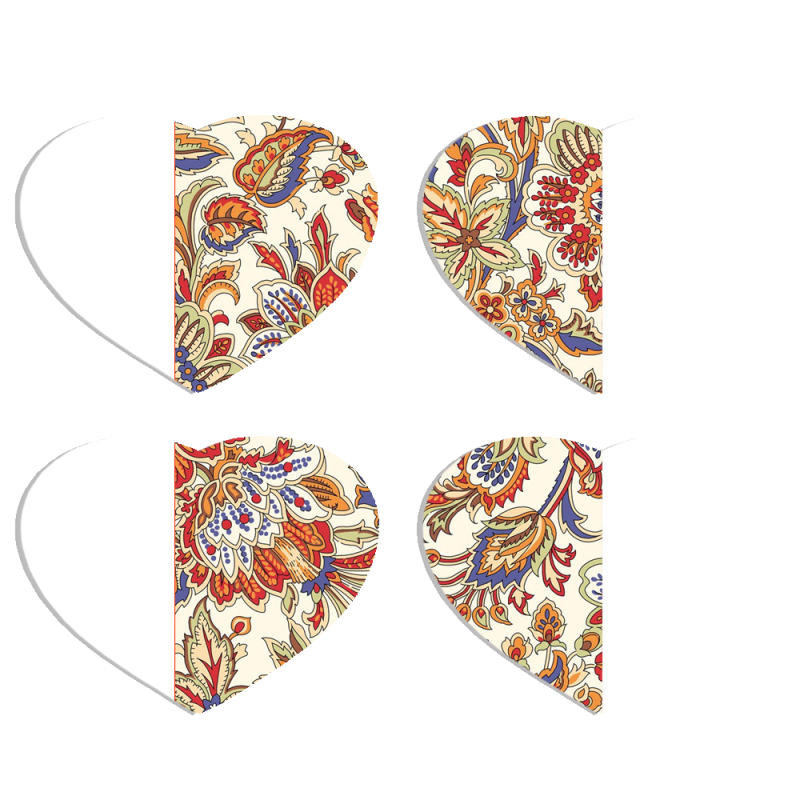 Магнитные фотопазлы Сердце 50 на 50 набор 4 штуки Rapsody