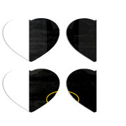 Магнитные фотопазлы Сердце 50 на 50 набор 4 штуки 