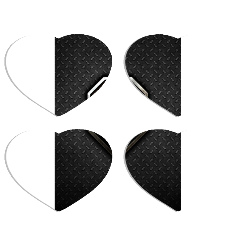 Магнитные фотопазлы Сердце 50 на 50 набор 4 штуки 