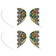 Магнитные фотопазлы Сердце 50 на 50 набор 4 штуки 