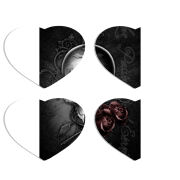 Магнитные фотопазлы Сердце 50 на 50 набор 4 штуки 