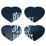 Магнитные фотопазлы Сердце 50 на 50 набор 4 штуки 