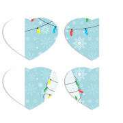 Магнитные фотопазлы Сердце 50 на 50 набор 4 штуки 