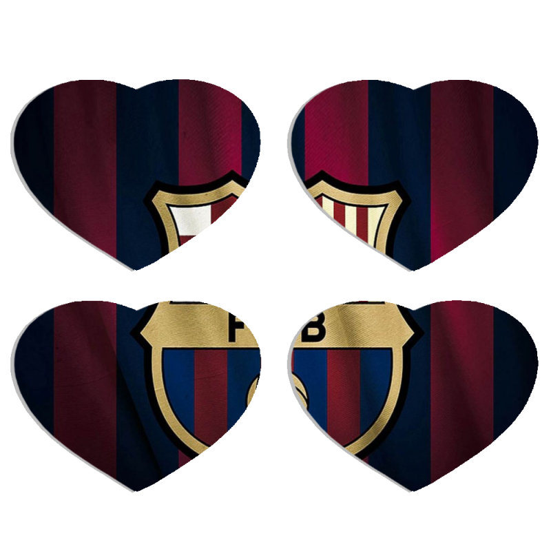 Магнитные фотопазлы Сердце 50 на 50 набор 4 штуки 