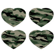 Магнитные фотопазлы Сердце 50 на 50 набор 4 штуки 