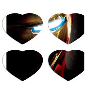 Магнитные фотопазлы Сердце 50 на 50 набор 4 штуки 