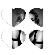 Магнитные фотопазлы Сердце 50 на 50 набор 4 штуки 