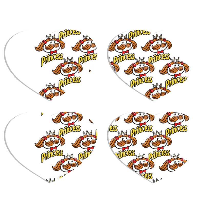 Магнитные фотопазлы Сердце 50 на 50 набор 4 штуки Pringles Princess