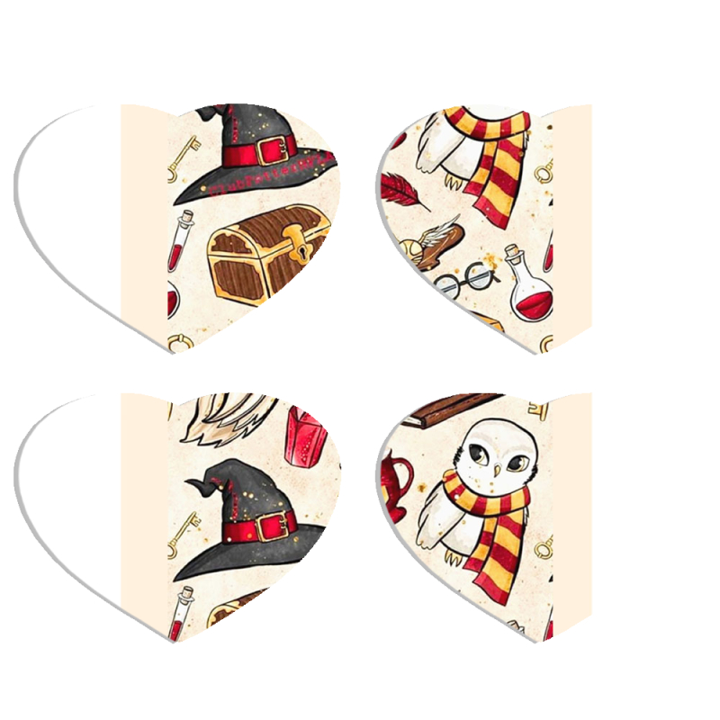 Магнитные фотопазлы Сердце 50 на 50 набор 4 штуки Magic Items