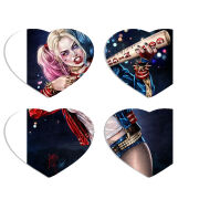 Магнитные фотопазлы Сердце 50 на 50 набор 4 штуки Harley Quinn