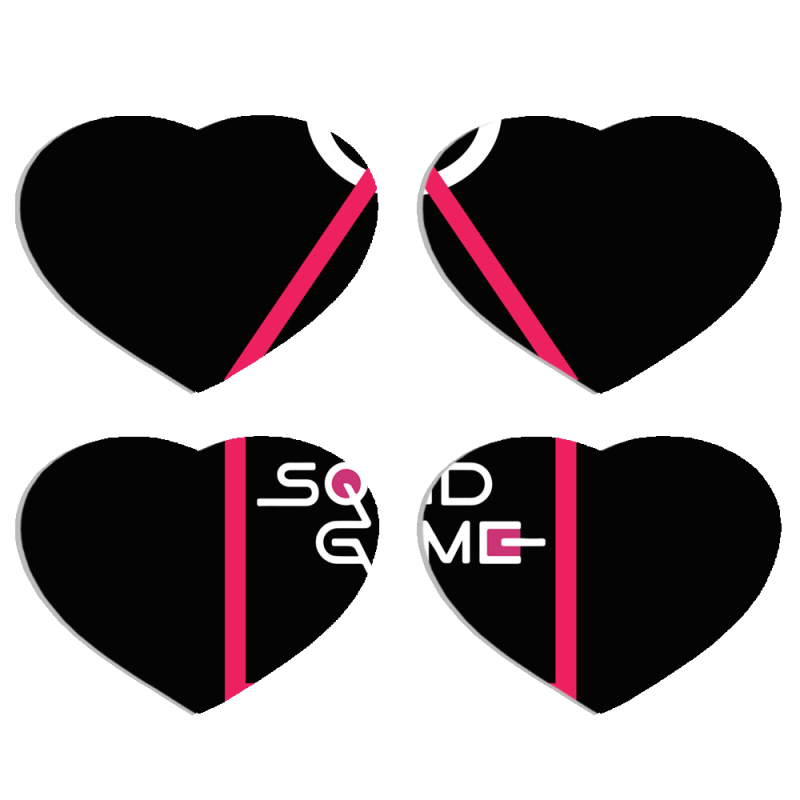 Магнитные фотопазлы Сердце 50 на 50 набор 4 штуки siquid game игра в кальмара