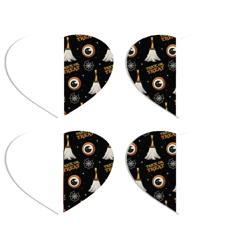 Магнитные фотопазлы Сердце 50 на 50 набор 4 штуки Halloween Magic