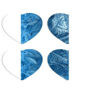 Магнитные фотопазлы Сердце 50 на 50 набор 4 штуки 