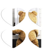 Магнитные фотопазлы Сердце 50 на 50 набор 4 штуки 