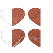 Магнитные фотопазлы Сердце 50 на 50 набор 4 штуки 