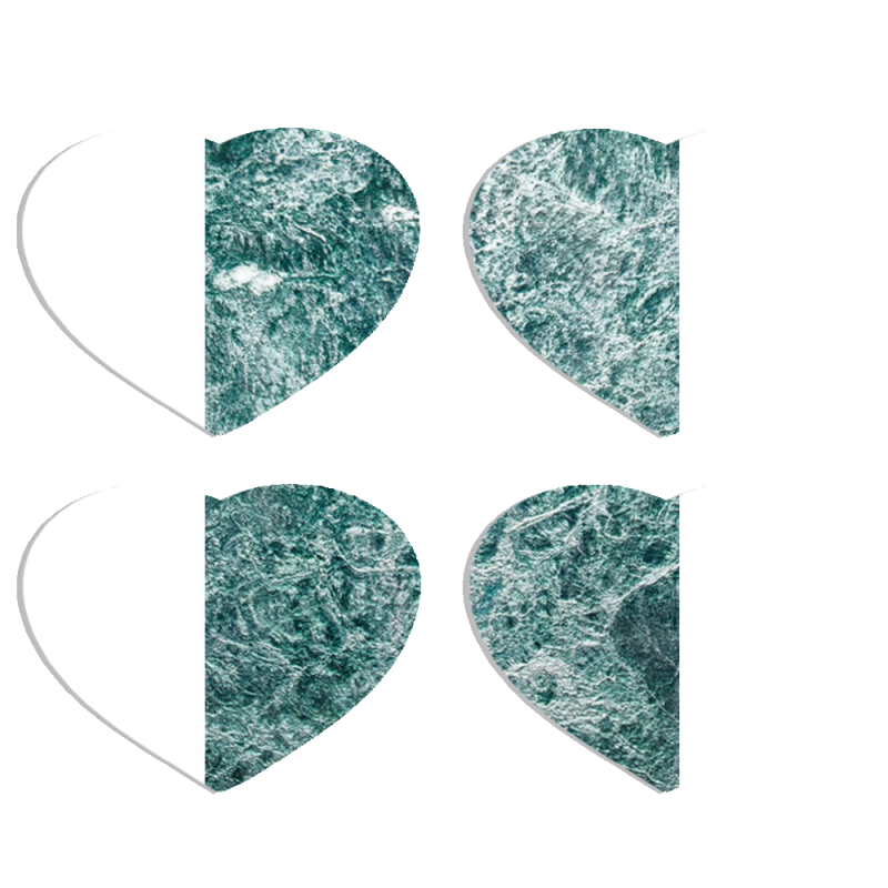 Магнитные фотопазлы Сердце 50 на 50 набор 4 штуки 