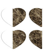 Магнитные фотопазлы Сердце 50 на 50 набор 4 штуки 