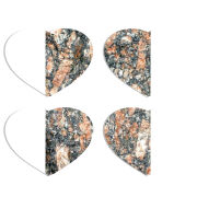 Магнитные фотопазлы Сердце 50 на 50 набор 4 штуки 