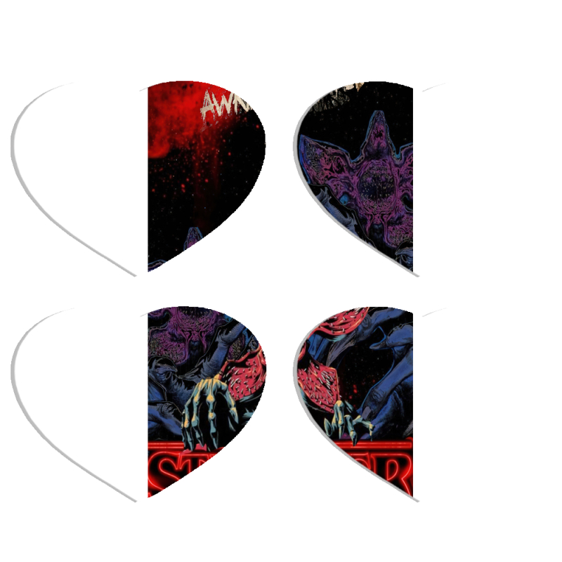 Магнитные фотопазлы Сердце 50 на 50 набор 4 штуки 